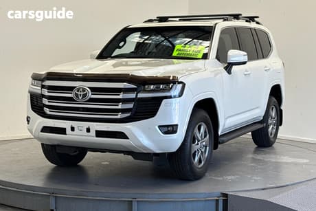 White 2022 Toyota Landcruiser Wagon Lc300 Vx (4X4)