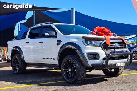 White 2020 Ford Ranger Double Cab Pick Up Wildtrak 2.0 (4X4)