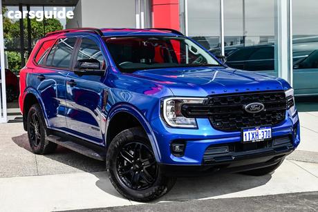 Blue 2024 Ford Everest Wagon Sport (4Wd)