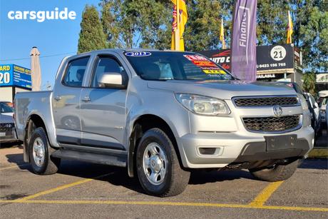 Silver 2013 Holden Colorado Ute Tray LX