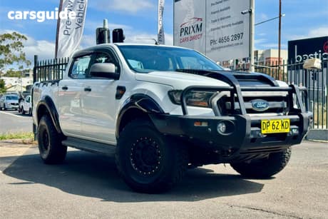 White 2017 Ford Ranger Ute Tray