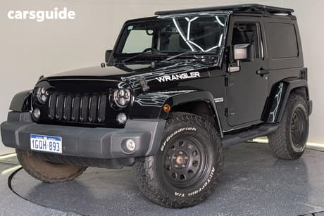 Black 2017 Jeep Wrangler Hardtop Overland (4X4)