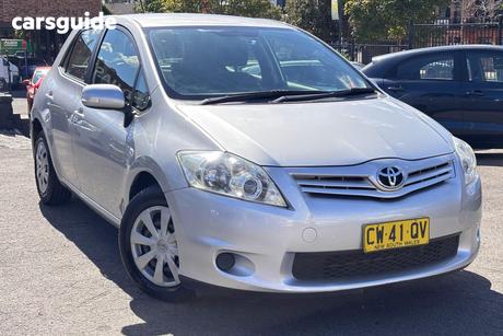 Silver 2011 Toyota Corolla Hatch LEVIN ZR