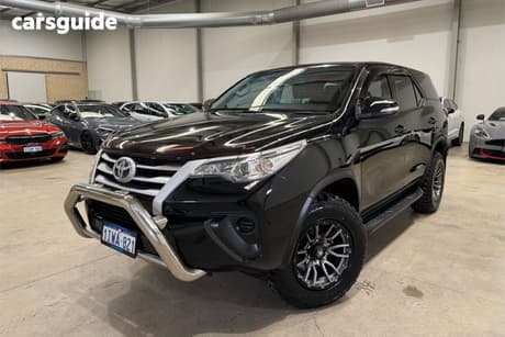 Black 2016 Toyota Fortuner Wagon Gx