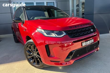 Red 2022 Land Rover Discovery Sport Wagon P250 R-Dynamic Hse (183Kw)
