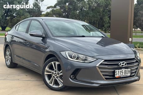 Grey 2018 Hyundai Elantra Sedan Elite 2.0 Mpi