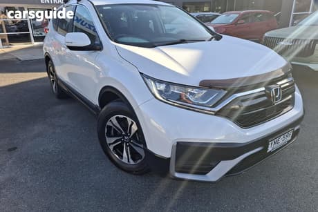 White 2022 Honda CR-V Wagon Vti (2Wd) 5 Seats