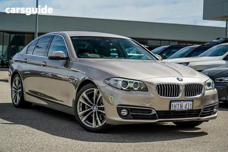 Silver 2015 BMW 520I Sedan Luxury Line