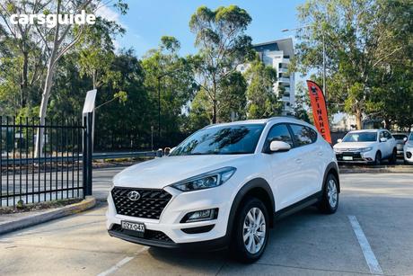 White 2018 Hyundai Tucson Wagon Active X (Fwd)