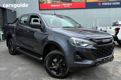 Grey 2025 Isuzu D-MAX Crew Cab Utility X-Rider (4X4)