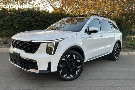 White 2024 Kia Sorento Wagon Gt-Line 7 Seat