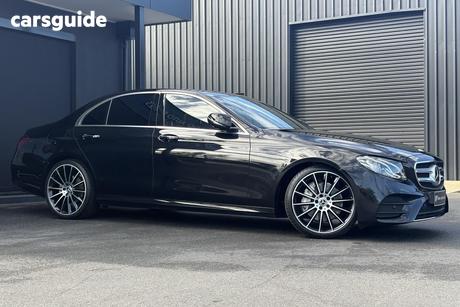 Black 2018 Mercedes-Benz E200 Saloon