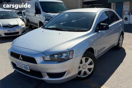 Silver 2013 Mitsubishi Lancer Hatchback Es Sportback