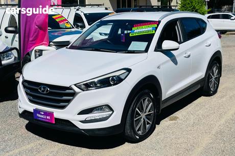 White 2016 Hyundai Tucson Wagon Active X (Fwd)