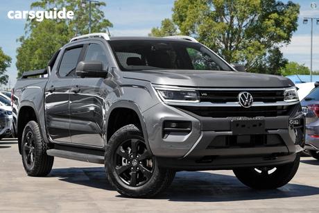 Grey 2025 Volkswagen Amarok Dual Cab Utility Panamericana Tdi600 4Motion