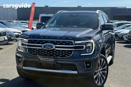 Grey 2024 Ford Everest Wagon Platinum (4Wd)