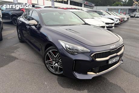 Blue 2023 Kia Stinger Sedan 3.3 Gt (Black Leather)