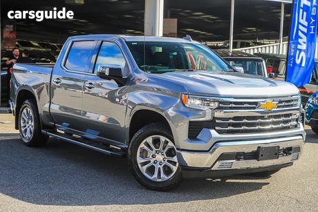 Grey 2026 Chevrolet Silverado Crew Cab Pickup 1500 Zr2