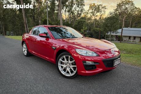 Red 2008 Mazda RX-8 Coupe LUXURY MY09