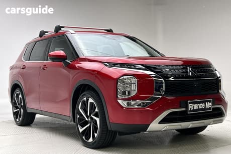 Red 2023 Mitsubishi Outlander Wagon Aspire 7 Seat (2Wd)