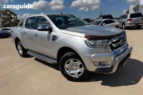 Silver 2017 Ford Ranger Dual Cab Utility Xlt 3.2 (4X4)