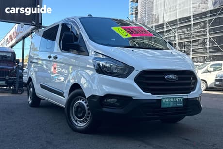 White 2022 Ford Transit Custom Van 340L Dciv (Lwb)
