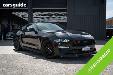 Black 2018 Ford Mustang Coupe Fastback Gt 5.0 V8