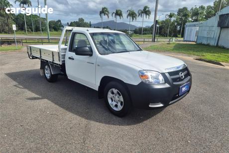 White 2008 Mazda BT-50 Cab Chassis B2500 Dx