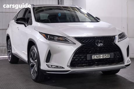White 2021 Lexus RX350 Wagon Crafted Edition