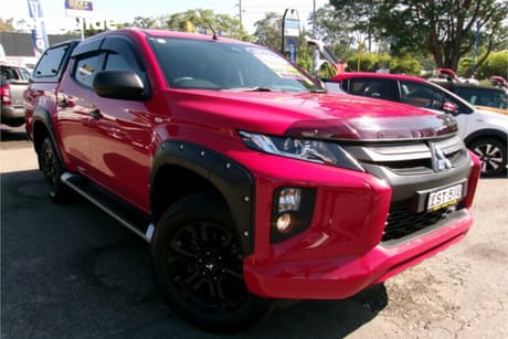 Red 2022 Mitsubishi Triton Double Cab Pick Up Glx-R (4X4)