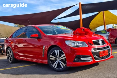 Red 2015 Holden Commodore Sedan Sv6 Storm