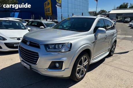 Silver 2018 Holden Captiva Wagon 7 Ltz (Awd)