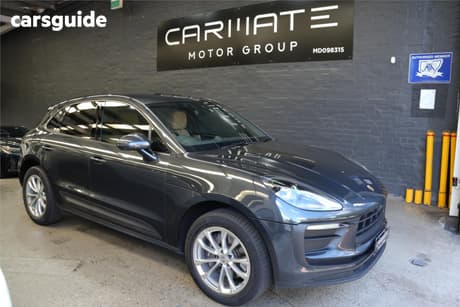 Grey 2022 Porsche Macan Wagon