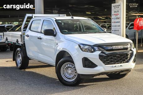 White 2026 Isuzu D-MAX Crew Cab Utility Sx (4X4)