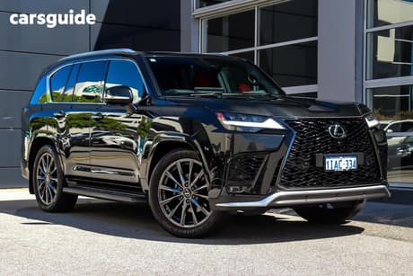 Black 2023 Lexus LX600 Wagon F Sport