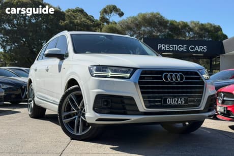 White 2018 Audi Q7 Wagon 3.0 Tdi Quattro (160Kw)