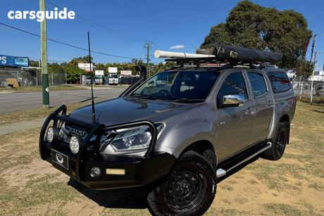 Beige 2017 Isuzu D-MAX Crew Cab Utility Ls-Terrain Hi-Ride (4X4)