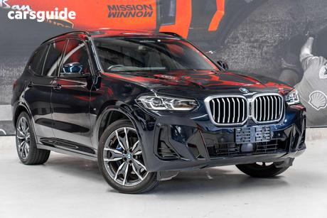 Black 2023 BMW X3 Wagon Xdrive30I M Sport