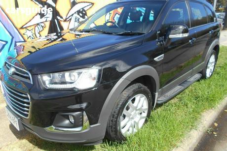 Black 2017 Holden Captiva Wagon Active 5 Seater