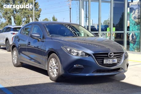 Blue 2016 Mazda 3 Hatchback Neo