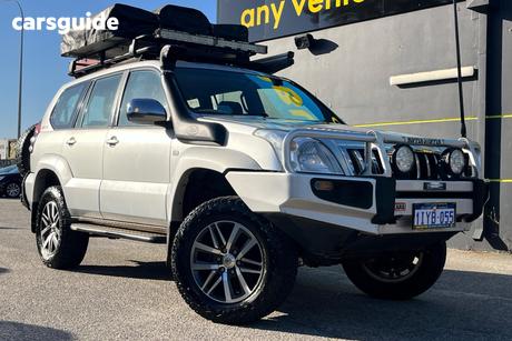 White 2004 Toyota Landcruiser Prado SUV GXL 4X4