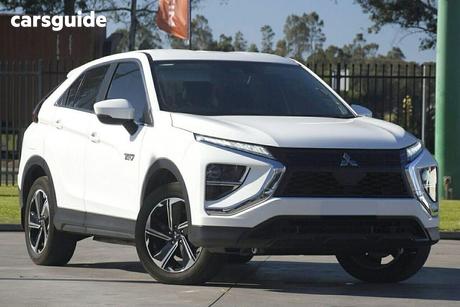 White 2024 Mitsubishi Eclipse Cross Wagon Es Phev (Awd)