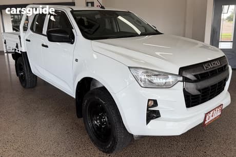 White 2021 Isuzu D-MAX Crew Cab Chassis Sx (4X2)