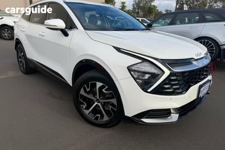 White 2023 Kia Sportage Wagon Sx (Fwd)