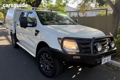 White 2014 Ford Ranger Dual Cab Utility Xl 3.2 (4X4)