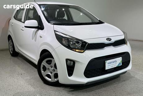White 2018 Kia Picanto Hatchback S (Aeb)