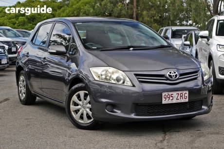 Grey 2012 Toyota Corolla Hatchback Ascent