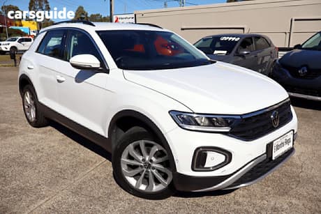 White 2023 Volkswagen T-ROC Wagon Tsi110 Citylife