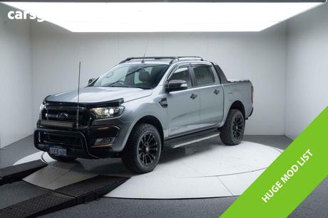 Silver 2015 Ford Ranger Dual Cab Pick-up Wildtrak 3.2 (4X4)