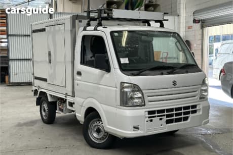 White 2016 Suzuki Carry Ute Tray DA16T